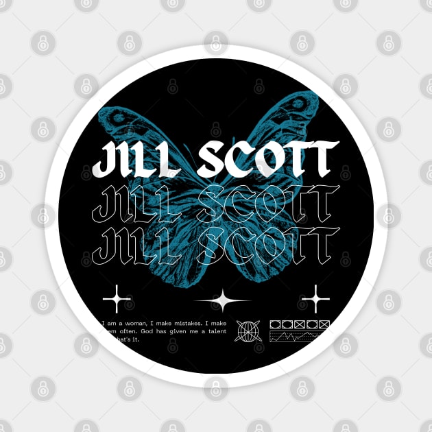 Jill Scott // Butterfly Magnet by Saint Maxima